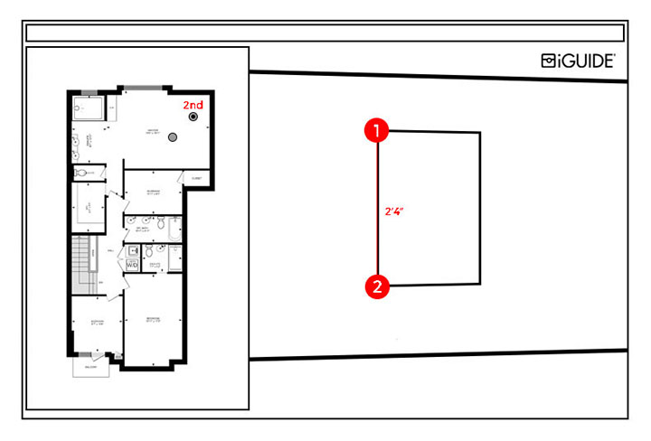 Advanced Measurements Mode 3 - Dual Panorama Triangulation - F4